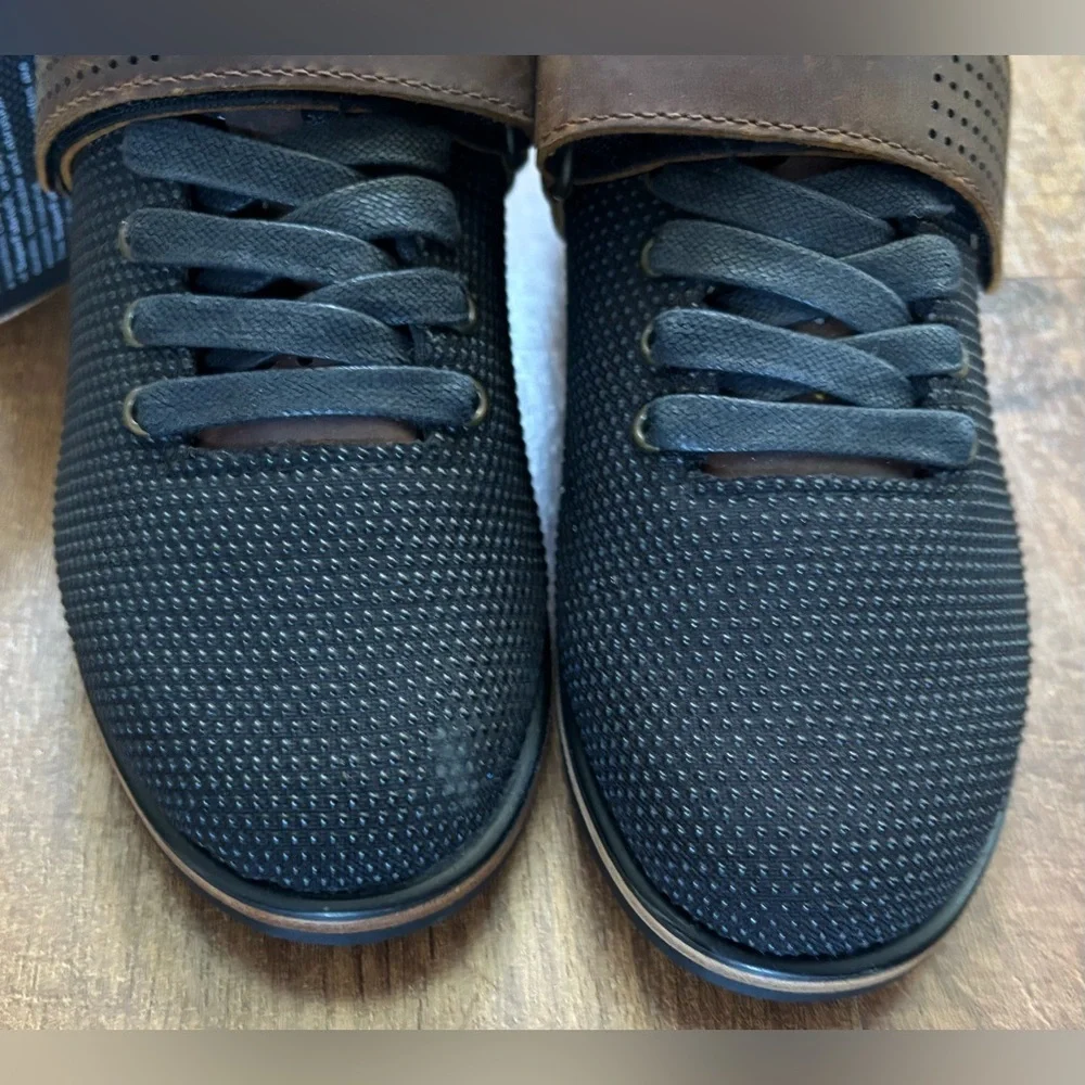 NOBULL lifter shoes NWT NEW black brown coffee leather sz 5 woman 3.5 3 1/2 men